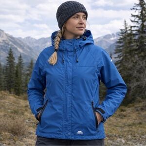 Trespass Miyake Full Zip Outdoor Waterproof Jacket Women’s Size XL